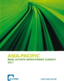 ASIA-PACIFIC REAL ESTATE INVESTMENT SURVEY 2011