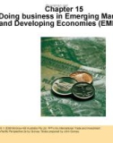 Lecture International trade and investment (2/e): Chapter 15 - John Gionea