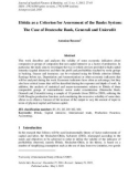 Ebitda as a criterion for assessment of the banks system: The case of Deutesche bank, Generali and Unicredit