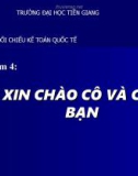 Kế toán tiền và các khoản chi trả ngắn hạn