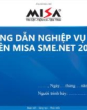 Bài giảng môn học Tin học kế toán: Hướng dẫn nghiệp vụ quỹ trên MISA SME.NET 2015 - Lê Thị Bích Thảo