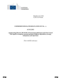 COMMISSION DELEGATED REGULATION (EU) No …/..