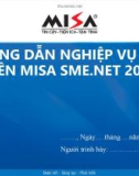 Bài giảng môn học Tin học kế toán: Hướng dẫn nghiệp vụ kho trên MISA SME.NET 2015 - Lê Thị Bích Thảo