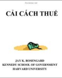 Bài giảng Cải cách thuế - Jay K. Rosengard