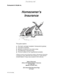 Consumer's Guide to Homeowner's Insurance