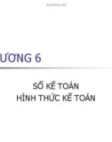 Bài giảng Nguyên lý kế toán: Chương 6 - TS. Trần Văn Thảo