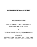 BASICS OF COST ACCOUNTING