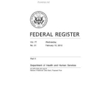 Department of Health and Human Services: 45 CFR Parts 60 and 61 National Practitioner Data Bank; Proposed Rule