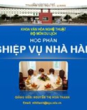 NGHIỆP VỤ NHÀ HÀNG