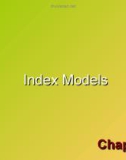 Lecture Investments (6/e) - Chapter 10: Index models