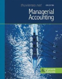 managerial accounting (8th edition): part 1