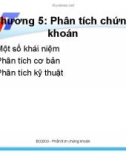 Bài giảng Phân tích chứng khoán