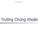 Bài giảng - Chương I: Tổng quan về thị trường chứng khoán