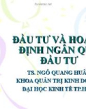 Bài giảng Quản trị tài chính doanh nghiệp: Chương 4 - Ts.Ngô Quang Hưng