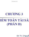 Bài giảng Kiểm toán (Phần 2): Chương 3 - Th.S Nguyễn Văn Thịnh