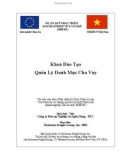 Quản Lý Danh Mục Cho Vay