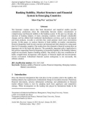 Banking stability, market structure and financial system in emerging countries