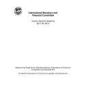 International Monetary and Financial Committee