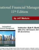 Lecture International financial management - Chapter 2: International flow of funds