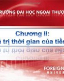 Giá trị thời gian của tiền tệ và kiến thức về tiền tệ