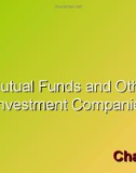 Lecture Investments (6/e) - Chapter 4: Mutual funds and other investment companies