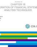 Lecture International financial statement analysis: Chapter 18 - CFA Institute