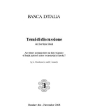 Temi di discussione: Are there asymmetries in the response of bank interest rates to monetary shocks?