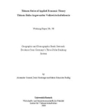 Geographic and Demographic Bank Outreach: Evidence from Germany's Three-Pillar Banking System