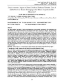 Socio-economic impact of rural credit in Northern Vietnam: Does it differ between clients belonging to the ethnic majority and the minorities