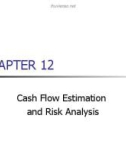 Lecture Managerial finance - Chapter 12: Cash flow estimation and risk analysis