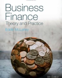 business finance - theory and practice (8e): part 1