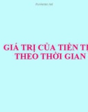 Giá trị của tiền tệ theo thời gian