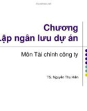 Bài giảng Tài chính công ty: Chương 8 - TS. Nguyễn Thu Hiền