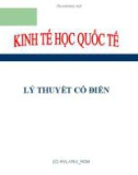 Kinh tế quốc tế - Lý thuyết cổ điển