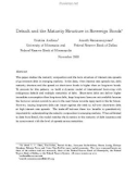 Default and the Maturity Structure in Sovereign Bonds∗