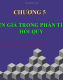 Môn học kinh tế lượng - Biến giả trong phân tích hồi quy