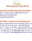 Bài giảng Đánh giá đất: Chương 4 - ThS. Nguyễn Du