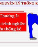 Bài giảng Nguyên lý thống kê kinh tế: Chương 2 - ThS. Huỳnh Huy Hạnh