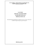 Giáo trình Luật hành chính (Nghề: Pháp luật - Trung cấp) - Trường Trung cấp Trường Sơn, Đắk Lắk