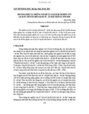 Phương pháp và những vấn đề lý luận khi nghiên cứu lịch sử chuyển biến kinh tế - xã hội thời kì đổi mới