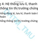 Đề cương bài giảng học phần Thị trường chứng khoán: Chương 4 – ĐH Thương mại