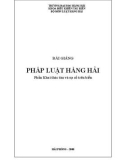 Giáo trình Pháp luật hàng hải (Phần 1) - ĐH Hàng hải