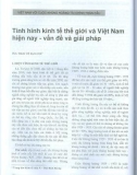 Tình hình kinh tế thế giới và Việt Nam hiện nay - vấn đề và giải pháp