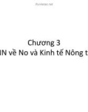 Bài giảng Chương 3: Quản lý nhà nước về nông nghiệp và kinh tế nông thôn