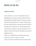 Quản lý dự án