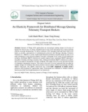 An elasticity framework for distributed message queuing telemetry transport brokers