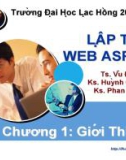 Bài giảng Lập trình Web ASP.NET: Chương 1 - ĐH Lạc Hồng