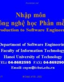 Giáo trình Công nghệ phần mềm - Kiểm thử và Bảo trì