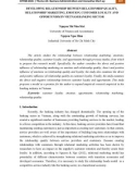 Developing relationship between relationship quality, relationship marketing, emotion, customer loyalty and opportunism in Vietnam banking sector