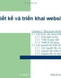 Bài giảng Thiết kế và triển khai website: Chương 2 - GV. Bùi Quang Trường